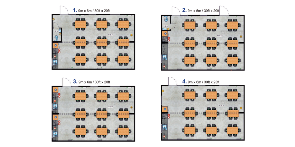 Traum Tiny - Meeting Room - 3D Grundriss